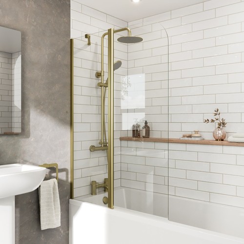 Curved folding bath shower - folding,
