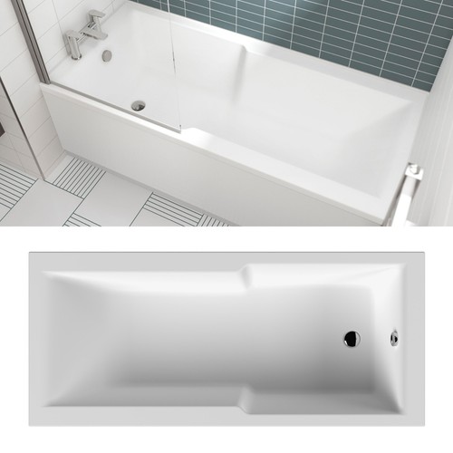 Nuie straight square - straight, shower