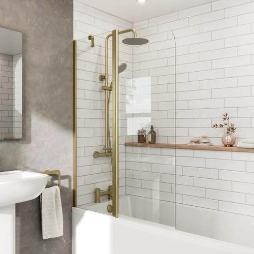 Curved folding bath shower - folding,