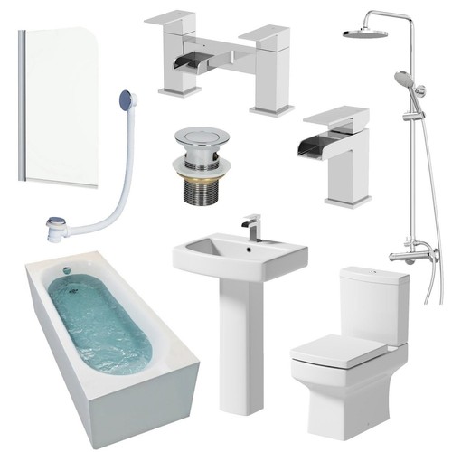 Complete bathroom suite 1500mm - complete,
