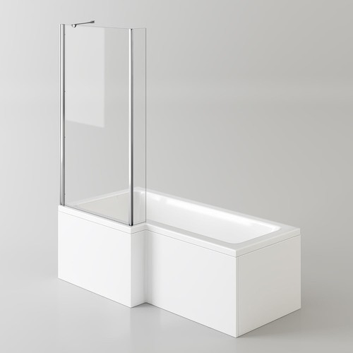 Shower bath glass - bath,