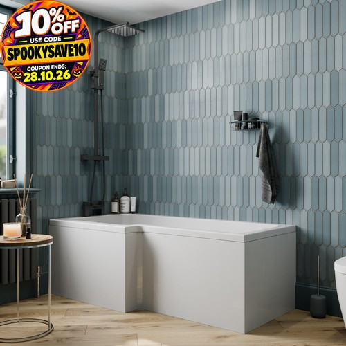 1500 855mm shape shower - x,