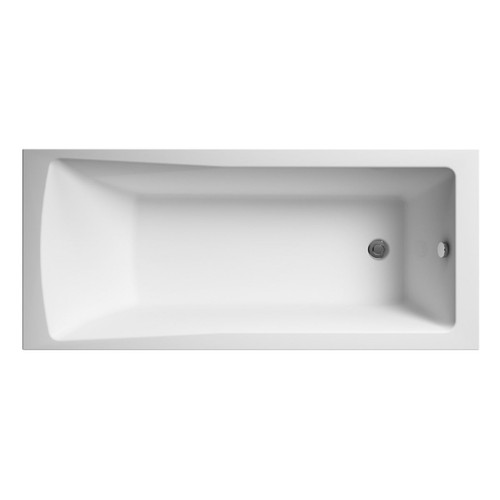 Square single ended bath - single,