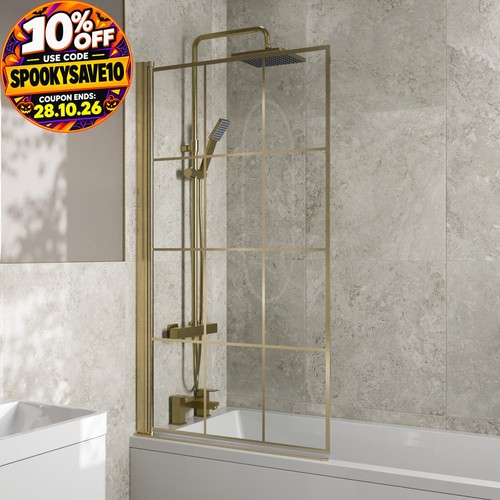 800mm brushed brass grid - brushed,