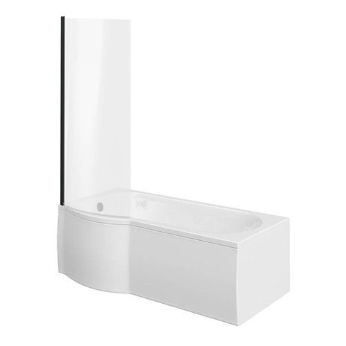 Bathroom shaped shower bath - p,