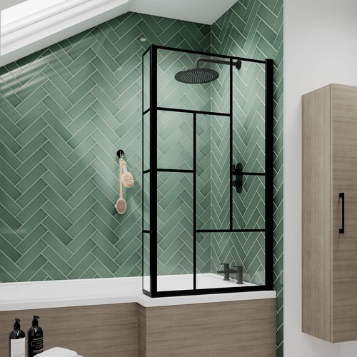Shaped hinged bath - l-shaped,