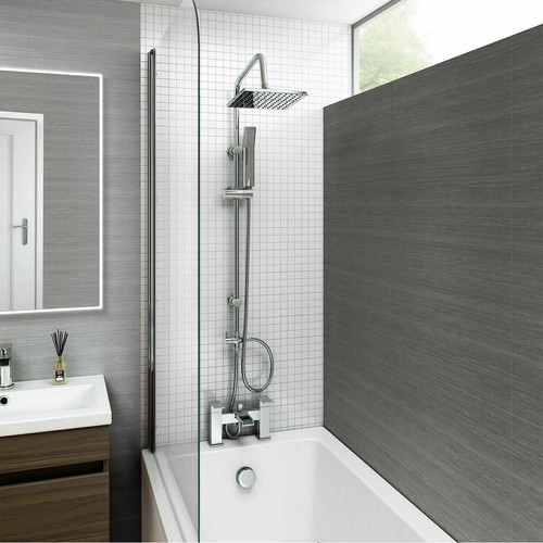Chrome waterfall bath shower - chrome,