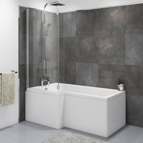1700 700mm shaped bath - 700mm, –