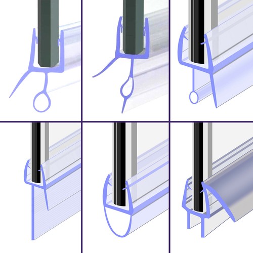 Glass shower bath screen - glass, door