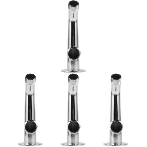 Stainless steel shower arm - steel,