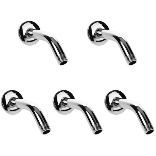 5pcs shower arm - 5pcs, flange