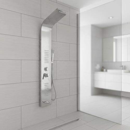 Manual thermostatic shower - manual,