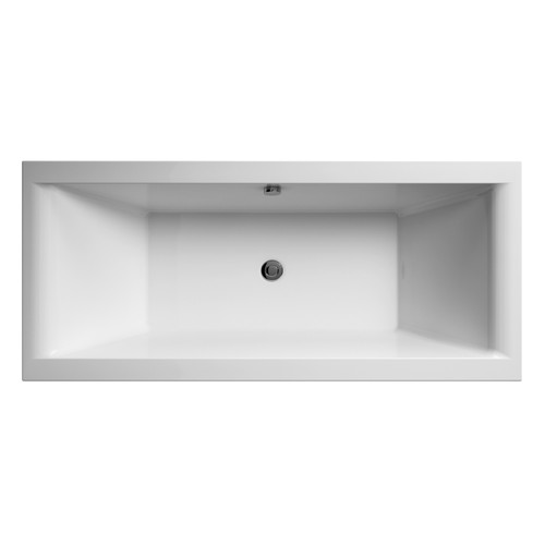 Nuie double ended bath square - double,