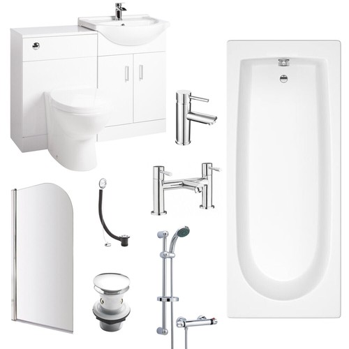 Shower bathroom suite - shower, 1500