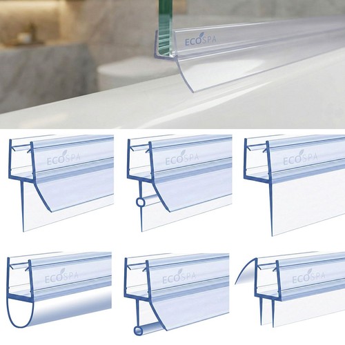 Shower seal strip for - for, 4-8mm