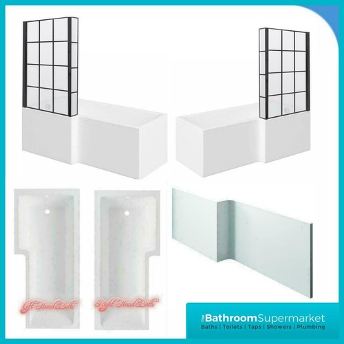 1800mm shape shower bath - shape,