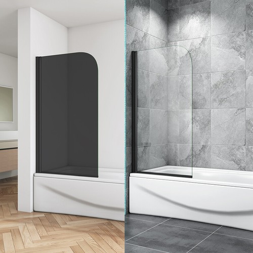 Shower bath screen panel matt - screen,