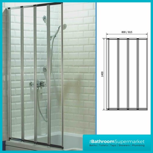 Fold chrome folding - chrome, shower